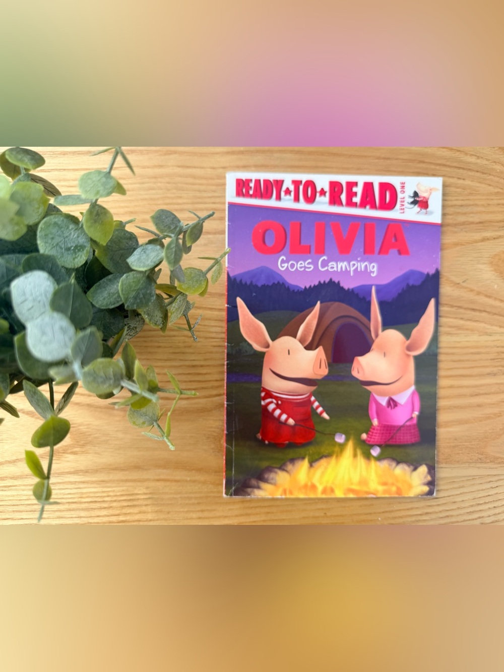 🌿10/$25 •‎ Olivia Goes Camping Easy Reader Level One